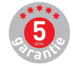 Garantie 5 ans